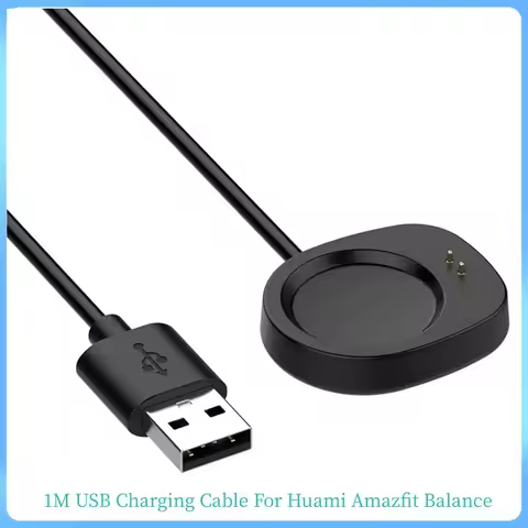 1m Fast USB Charging Cable For Huami Amazfit Balance A2286 Smart Wacth Accessories Charger Adapter C