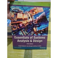 Essentials of Systems Analysis and Design 5th edition Hoffer