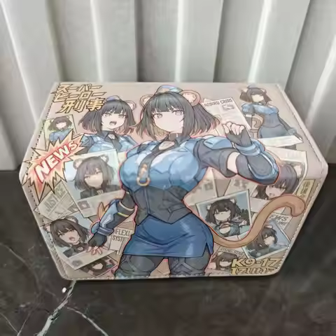 Yugioh K9-17 Izuna Deck Box High-capacity YU-GI-OH! OCG Trading Cards Pu Leather Storage Box 120+