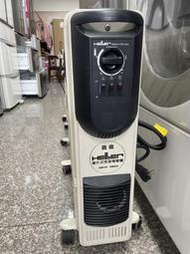 全誠家電---中古嘉儀葉片式電暖器10葉片.電視.冰箱.洗衣機.乾衣機.除濕機.冷氣專業師傅維修.回收買賣