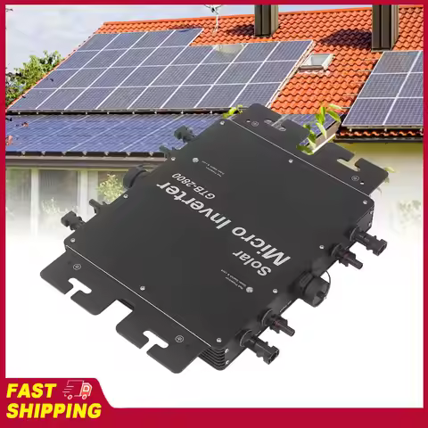MPPT Power Micro Inverter 2800W Solar Grid Tie Inverter Tool with WiFi Control IP65 Waterproof EU Ty