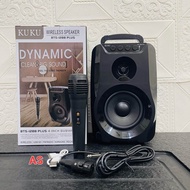 KUKU BTS-1288 PLUS Dynamic Portable Bluetooth Speaker Free Microphone
