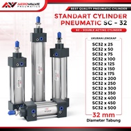 AeroValve Cylinder SC 32 - Pneumatic Cylinder Air Type SC32 Pneumatic Air Cylinder Standard