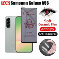 สําหรับ Samsung A56 กระจกนิรภัยความเป็นส่วนตัว Samsung A26 A36 A16 A06 ป้องกันหน้าจอ + กระจกเลนส์กล้