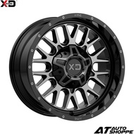 (1PCS) KMC XD842 GLOSS BLACK/GREY TINT SNARE 20X10 5X139.7/5X127 ET-18 SPORTRIMS SPORTRIM RIMS RIMS 