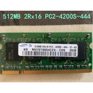 Original Laptop Memory For SAMSUNG 1GB 512MB 1GB DDR2 533 SO-DIMM PC2-4200S-444