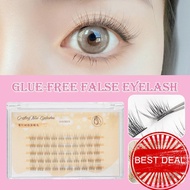 Glue-free False Eyelashes Natural Simulation Single Makeup Extension Lazy Grafting Natural B0g2