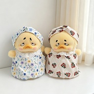 Only Sell Baby Clothes] Annoying Duck Plush Series Little Yellow Duck Baby Clothes Dress Smoked Blue