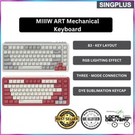 【SG LOCAL SELLER】Miiiw MeChanical ART Z830 Keyboard With RGB Lighting Effect Hot Swappable BLE 5.0 G
