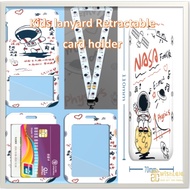 SG Ready Stock | Kids lanyard Retractable card holder | EzLink ID Card Holder with Lanyard Neck Strap Card