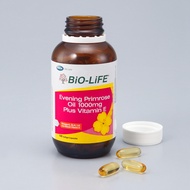 Bio-Life Evening Primrose Oil 1000mg Plus Vitamin E (100 softgel capsules) EXP : 4/2026