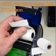 Nets Machine Paper roll/ 57X40mm Thermal paper for receipt