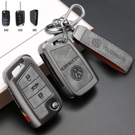 Remote Car Key Case Cover For Volkswagen VW Golf 7 Tiguan VW Bora Polo Golf 8 MK8 Luxxury Jetta Pass