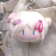 Cute Cute Missing Tooth Crazy Frog Cotton Doll Plush Doll Ugly Cute Doll Tie Hair Keychain Bag Penda