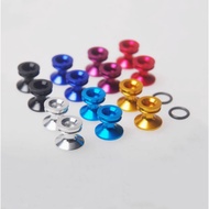 Homemade Tamiya Four-Wheel Drive 15418 13-12mm Aluminum Alloy Bearing with Two-Section Rubber Ring G