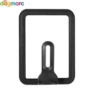 DAGMARC Skillet Lid, Visible Silicone Edge Pot Cover, Replacement Black Rectangle 13 * 18cm/15 * 18c