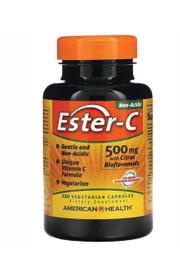 ■美國■ American Health, Ester-C 酯化C維他命C+鈣+柑橘生物類黃酮 500mg 120顆
