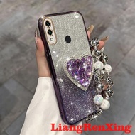 Casing huawei nova 3i huawei nova3 i huawei p30 lite huawei p30 pro phone case Softcase Silicone shockproof Cover new design luxury Airbag bracket for girl with holder SFQNZJ01