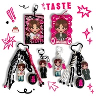 HAECHAN (TASTE) BAGCHARM & PHOTOCARD HOLDER | Cahol & keychain glitter NCT Haechan