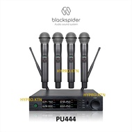 Black Spider PU-444 UHD Quad Channel Wireless Microphone PU444