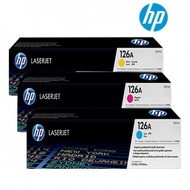 Clear Stock HP (126A) CE311A Cyan CE312A Yellow CE313A Magenta (Genuine) CP1025 M175A M175NW 311 312