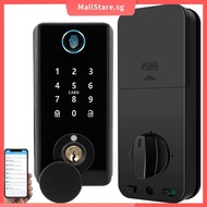 Digital Smart Door Lock Safe Fingerprint/Password/IC Card/Key/APP Control Door Lock for Home  SHOPSKC6841