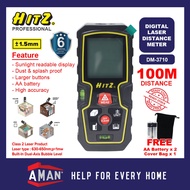 HITZ Digital Laser Distance Meter 50M 100M