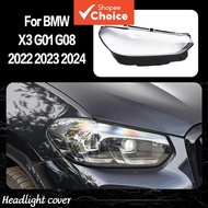 Headlight Cover For BMW X3 G01 G08 2022-2024
