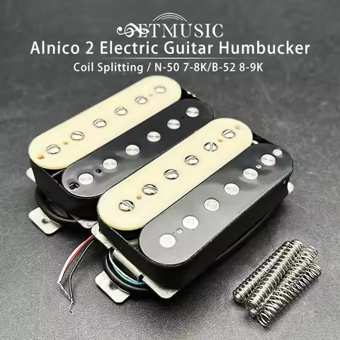 Alnico 2 Electric Guitar Pickup N-50 7-8K/B-52 8-9K Humbucker Alnico II Pickup Double Coil Pickup Gu