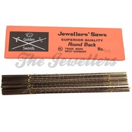 Golden Swords No.5/0 Piercing Saw Blade For Hard Metal Fine Cutting / Mata Gergaji Potong Emas atau 