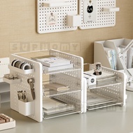 Desk Storage Box Desktop Organizer A4 file rack Pegboard rack Pegboard organizer Document organizer