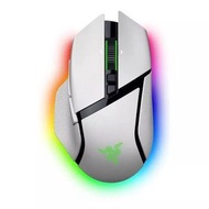 Razer Basilisk V3 Pro white Wireless Gaming Mouse with mouse pad