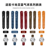 Suitable for Cartier Blue Balloon Original Strap Women's Leather Watch Accessories Pin Buckle Men's 