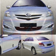 VIOS Sporty Front Side Rear Skirt Bodykit 2007 2008 2009 2010 2011 2012 2013