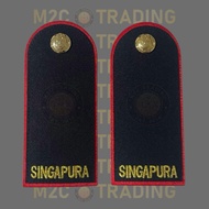 SG | ARMY | SAF | Shoulder Board | Plain | No.1 Dress | Accessories