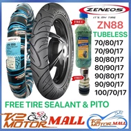 ZENEOS ZN88 MOTORCYCLE TIRE GULONG TUBELESS 70/80/17 70/90/17 80/80/17 80/90/17 90/80/17 10070/17