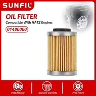 01480000 03795700 Oil Filter Compatible With HATZ Engines 1D20,1D30,1D40,1D40S