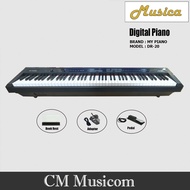 Digital Piano 88 keys with Bluetooth Function (Musica) DR-20