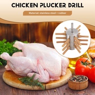 Chicken Plucker Drill Attachment Stainless Steel Chicken Plucker Drill Attachment Chicken  Removal P