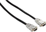 Black Box Rs-232 Shielded Cable W/Metal Hoods Db9m/M 5Ft. Black