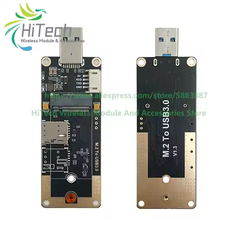 1PCS Quectel 5G M.2 to USB3.0 Adapter for 5G M.2 Modem RG255C-GL RM500Q-GL RM551E-GL RM520N-GL RM530