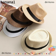 BANA Sun Hat Unisex Fashion Gangster Cap Jazz Dress Hat