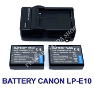 LP-E10 \ LPE10 \ LC-E10 แบตเตอรี่ \ แท่นชาร์จ \ แบตเตอรี่พร้อมแท่นชาร์จสำหรับกล้องแคนนอน Battery \ Charger \ Battery and Charger For Canon EOS Rebel T3,T5,T6,T7,T100,1100D,1200D,1300D,1500D,2000D,3000D,4000D,Kiss X50,X70,X80,X90 BY PRAKARDSAKDA SHOP