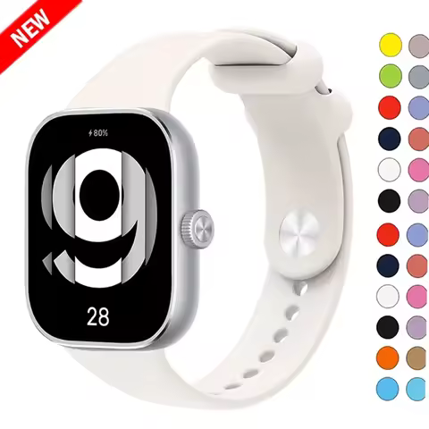 Original Sport Silicone Strap For Redmi watch 4 Smart Watch WristBand For Redmi watch 4 Bracelet Ban