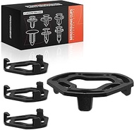 Frankberg 4x Mounting Clips Engine Protection Thermal Insulation Compatible with T.i.g.u.a.n AD1 AX1