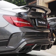 GT Spoiler For Mercedes CLA Wing CLA45 W117 C117 Matt Carbon Fiber Rear Trunk Lid Spoiler CLA180 CLA