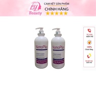 1 Pair of Shampoo, Rinse Nano PLus Collagen 2000ml, Restore Damaged Hair, All itch, Smooth Glossy, Moisturizing, Genuine Vietnam