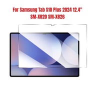 2 Tempered Glass for Samsung Galaxy Tab S10 Plus 12.4 Inch SM-X820 2024 S10 + 5G SM-X826B Tablet Scr