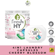 LIMITED EDITION!! FRESH HY 4 In 1 Laundry Capsules Cherry Blossom! LAST PRODUCTION!!