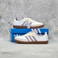 Sepatu Adidas Samba Og White Purple